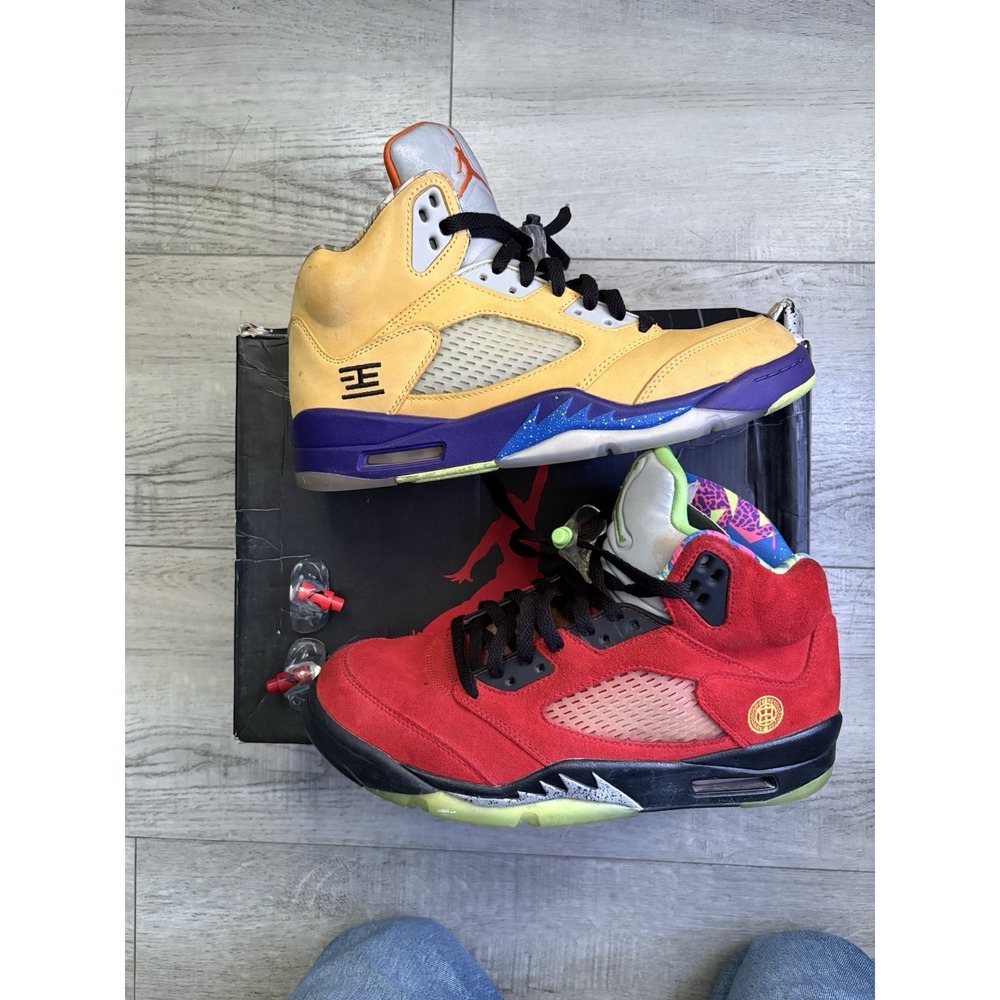 Size 9 -‎ Jordan 5 Retro SE Solar Orange